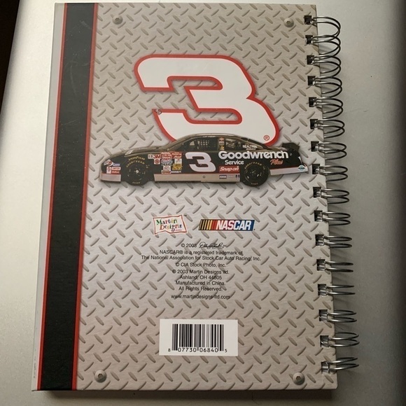 𝅺✅2X Host Pick✅ Martin Designs Dale Earnhardt Notepad Collection - Picture 7 of 8